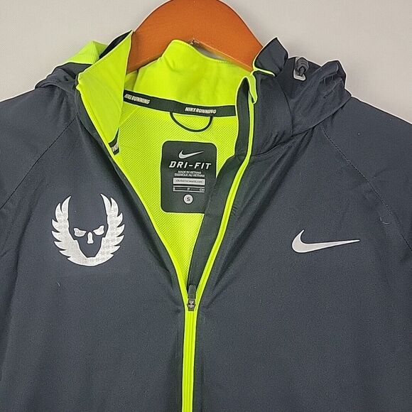 RARE Nike Oregon Project Shield Flash Running Jacket 3M Mens Small Reflective - Picture 2 of 16